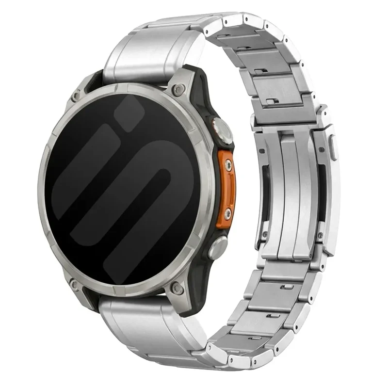 Bracelet titane ajustable Garmin Fenix 9 Pro - 47mm (argent)