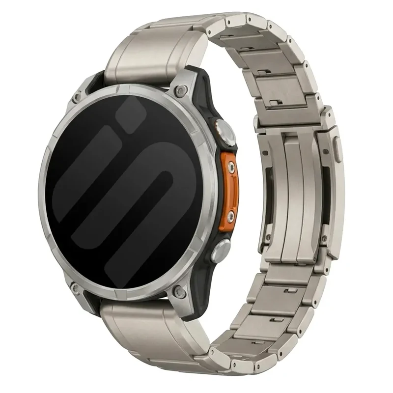 Bracelet titane ajustable Garmin Fenix 9 Pro - 51mm (titane)